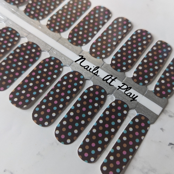 Nails at Play Other - 5 for $15 Nail Wraps- Chocolate GumDrops